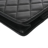 CHANEL シャネル マトラッセ チェーンウォレット ブラック AP3633 レディース ラムスキン チェーンウォレット Aランク 中古 銀蔵