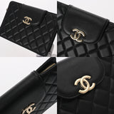 CHANEL シャネル マトラッセ チェーンウォレット ブラック AP3633 レディース ラムスキン チェーンウォレット Aランク 中古 銀蔵