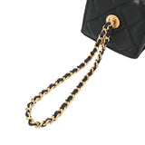 CHANEL シャネル With Chainフリンジ ブラック AP4686 レディース ラムスキン ポーチ Aランク 中古 銀蔵