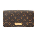LOUIS VUITTON ルイヴィトン モノグラム ウォレットオンチェーンリリー ブラウン M82509 レディース モノグラムキャンバス ショルダーバッグ 未使用 銀蔵