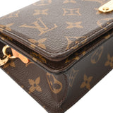 LOUIS VUITTON ルイヴィトン モノグラム ウォレットオンチェーンリリー ブラウン M82509 レディース モノグラムキャンバス ショルダーバッグ 未使用 銀蔵