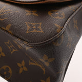 LOUIS VUITTON ルイヴィトン モノグラム ミニルーピング ブラウン M51147 レディース モノグラムキャンバス ワンショルダーバッグ Aランク 中古 銀蔵