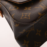 LOUIS VUITTON ルイヴィトン モノグラム ミニルーピング ブラウン M51147 レディース モノグラムキャンバス ワンショルダーバッグ Aランク 中古 銀蔵