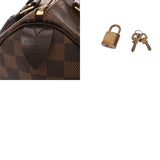 LOUIS VUITTON ルイヴィトン ダミエ スピーディ 25 ブラウン N41365 レディース ダミエキャンバス ハンドバッグ ABランク 中古 銀蔵