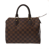 LOUIS VUITTON ルイヴィトン ダミエ スピーディ 25 ブラウン N41365 レディース ダミエキャンバス ハンドバッグ ABランク 中古 銀蔵