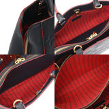 LOUIS VUITTON ルイヴィトン モノグラムアンプラント モンテーニュ BB 2WAY マリーヌルージュ M42747 レディース レザー ハンドバッグ Bランク 中古 銀蔵