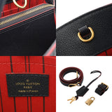 LOUIS VUITTON ルイヴィトン モノグラムアンプラント モンテーニュ BB 2WAY マリーヌルージュ M42747 レディース レザー ハンドバッグ Bランク 中古 銀蔵