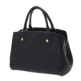 LOUIS VUITTON ルイヴィトン モノグラムアンプラント モンテーニュ BB 2WAY マリーヌルージュ M42747 レディース レザー ハンドバッグ Bランク 中古 銀蔵