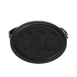 CELINE セリーヌ オーバルパース カーフ 10I703DPQ.38NO レディース キュイルトリンオフ ショルダーバッグ Aランク 中古 銀蔵