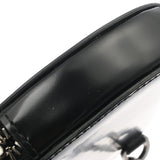PRADA プラダ ミニポーチ チェーンバッグ ブラック レディース ブラッシュドレザー ショルダーバッグ Aランク 中古 銀蔵