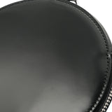 PRADA プラダ ミニポーチ チェーンバッグ ブラック レディース ブラッシュドレザー ショルダーバッグ Aランク 中古 銀蔵