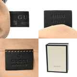 GUCCI グッチ GGマーモント キルティング ミニショルダー ブラック 448065 レディース レザー ショルダーバッグ ABランク 中古 銀蔵