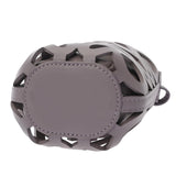 LOEWE ロエベ アナグラム カットアウト ポケット パープル C9222Y62X04 レディース クラシックカーフ トートバッグ Aランク 中古 銀蔵