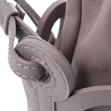 LOEWE ロエベ アナグラム カットアウト ポケット パープル C9222Y62X04 レディース クラシックカーフ トートバッグ Aランク 中古 銀蔵