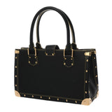 LOUIS VUITTON ルイヴィトン スハリ ファビュロー ノワール M91812 レディース ゴーストスキン ハンドバッグ Aランク 中古 銀蔵
