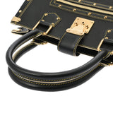 LOUIS VUITTON ルイヴィトン スハリ ファビュロー ノワール M91812 レディース ゴーストスキン ハンドバッグ Aランク 中古 銀蔵