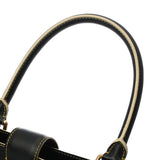LOUIS VUITTON ルイヴィトン スハリ ファビュロー ノワール M91812 レディース ゴーストスキン ハンドバッグ Aランク 中古 銀蔵