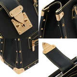 LOUIS VUITTON ルイヴィトン スハリ ファビュロー ノワール M91812 レディース ゴーストスキン ハンドバッグ Aランク 中古 銀蔵