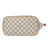 LOUIS VUITTON ルイヴィトン ダミエアズール サレヤ PM ホワイト N51186 レディース ダミエキャンバス ハンドバッグ Bランク 中古 銀蔵