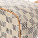 LOUIS VUITTON ルイヴィトン ダミエアズール サレヤ PM ホワイト N51186 レディース ダミエキャンバス ハンドバッグ Bランク 中古 銀蔵
