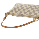LOUIS VUITTON ルイヴィトン ダミエアズール ポシェット アクセソワール ホワイト N41207 レディース ダミエアズールキャンバス アクセサリーポーチ ABランク 中古 銀蔵