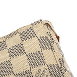 LOUIS VUITTON ルイヴィトン ダミエアズール ポシェット アクセソワール ホワイト N41207 レディース ダミエアズールキャンバス アクセサリーポーチ ABランク 中古 銀蔵