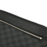 LOUIS VUITTON ルイヴィトン ダミエグラフィット ミック PM NM 黒/グレー N40003 メンズ ダミエグラフィットキャンバス ショルダーバッグ Aランク 中古 銀蔵
