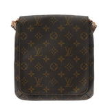 LOUIS VUITTON ルイヴィトン モノグラム ミュゼット サルサ ショート ブラウン M51258 レディース モノグラムキャンバス ショルダーバッグ Bランク 中古 銀蔵
