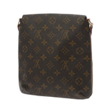 LOUIS VUITTON ルイヴィトン モノグラム ミュゼット サルサ ショート ブラウン M51258 レディース モノグラムキャンバス ショルダーバッグ Bランク 中古 銀蔵