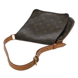 LOUIS VUITTON ルイヴィトン モノグラム ミュゼット サルサ ショート ブラウン M51258 レディース モノグラムキャンバス ショルダーバッグ Bランク 中古 銀蔵