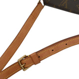 LOUIS VUITTON ルイヴィトン モノグラム ミュゼット サルサ ショート ブラウン M51258 レディース モノグラムキャンバス ショルダーバッグ Bランク 中古 銀蔵