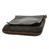 LOUIS VUITTON ルイヴィトン モノグラム ミュゼット サルサ ショート ブラウン M51258 レディース モノグラムキャンバス ショルダーバッグ Bランク 中古 銀蔵