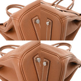 HERMES エルメス バーキン 35 ゴールド D刻印(2019年頃) ユニセックス トゴ ハンドバッグ Aランク 中古 銀蔵