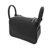 HERMES エルメス リンディ ミニ 2WAY ブラック K刻印(2025年頃) レディース トリヨンクレマンス ショルダーバッグ Aランク 中古 銀蔵