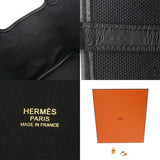 HERMES エルメス ピコタン ロック PM カーゴ ブラック U刻印(2022年頃) レディース トワルゴエラン/ヴォースイフト ハンドバッグ Aランク 中古 銀蔵