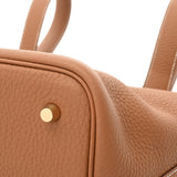 HERMES エルメス ピコタン ロック MM ゴールド W刻印(2024年頃) レディース トリヨンクレマンス ハンドバッグ Aランク 中古 銀蔵