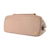 PRADA プラダ 2WAYハンドバッグ ピンクベージュ 1BA256 レディース サフィアーノ レザー ハンドバッグ ABランク 中古 銀蔵