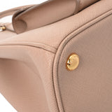 PRADA プラダ 2WAYハンドバッグ ピンクベージュ 1BA256 レディース サフィアーノ レザー ハンドバッグ ABランク 中古 銀蔵