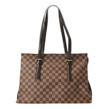LOUIS VUITTON ルイヴィトン ダミエ チェルシー ブラウン N51119 レディース ダミエキャンバス トートバッグ Aランク 中古 銀蔵