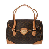 LOUIS VUITTON ルイヴィトン モノグラム ビバリー GM ブラウン M40120 ユニセックス モノグラムキャンバス ワンショルダーバッグ Bランク 中古 銀蔵