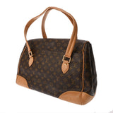 LOUIS VUITTON ルイヴィトン モノグラム ビバリー GM ブラウン M40120 ユニセックス モノグラムキャンバス ワンショルダーバッグ Bランク 中古 銀蔵