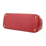 PRADA プラダ 2WAY レッド レディース サフィアーノ ハンドバッグ Bランク 中古 銀蔵