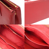 PRADA プラダ 2WAY レッド レディース サフィアーノ ハンドバッグ Bランク 中古 銀蔵