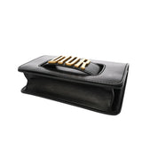 CHRISTIAN DIOR クリスチャンディオール JA DIOR ブラック レディース レザー クラッチバッグ Aランク 中古 銀蔵