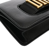 CHRISTIAN DIOR クリスチャンディオール JA DIOR ブラック レディース レザー クラッチバッグ Aランク 中古 銀蔵