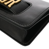CHRISTIAN DIOR クリスチャンディオール JA DIOR ブラック レディース レザー クラッチバッグ Aランク 中古 銀蔵