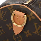 LOUIS VUITTON ルイヴィトン モノグラム スピーディバンドリエール 30 ブラウン M11945 ユニセックス ソフトモノグラムキャンバス ハンドバッグ Aランク 中古 銀蔵