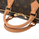 LOUIS VUITTON ルイヴィトン モノグラム スピーディバンドリエール 30 ブラウン M11945 ユニセックス ソフトモノグラムキャンバス ハンドバッグ Aランク 中古 銀蔵