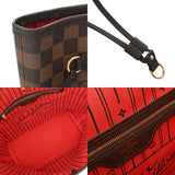 LOUIS VUITTON ルイヴィトン ダミエ ネヴァーフル MM ブラウン N51105 レディース ダミエキャンバス トートバッグ ABランク 中古 銀蔵