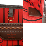 LOUIS VUITTON ルイヴィトン ダミエ ネヴァーフル MM ブラウン N51105 レディース ダミエキャンバス トートバッグ ABランク 中古 銀蔵